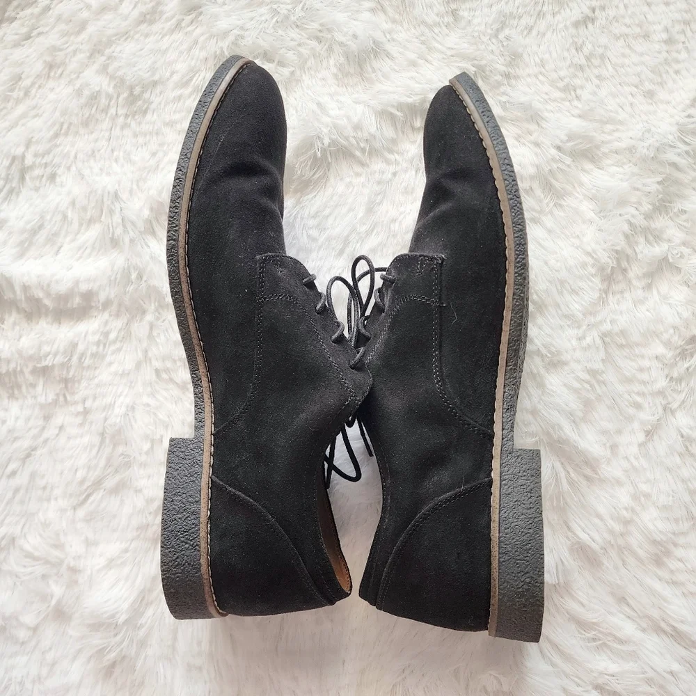 H&M Men's Black Derby‎ Dress Shoes